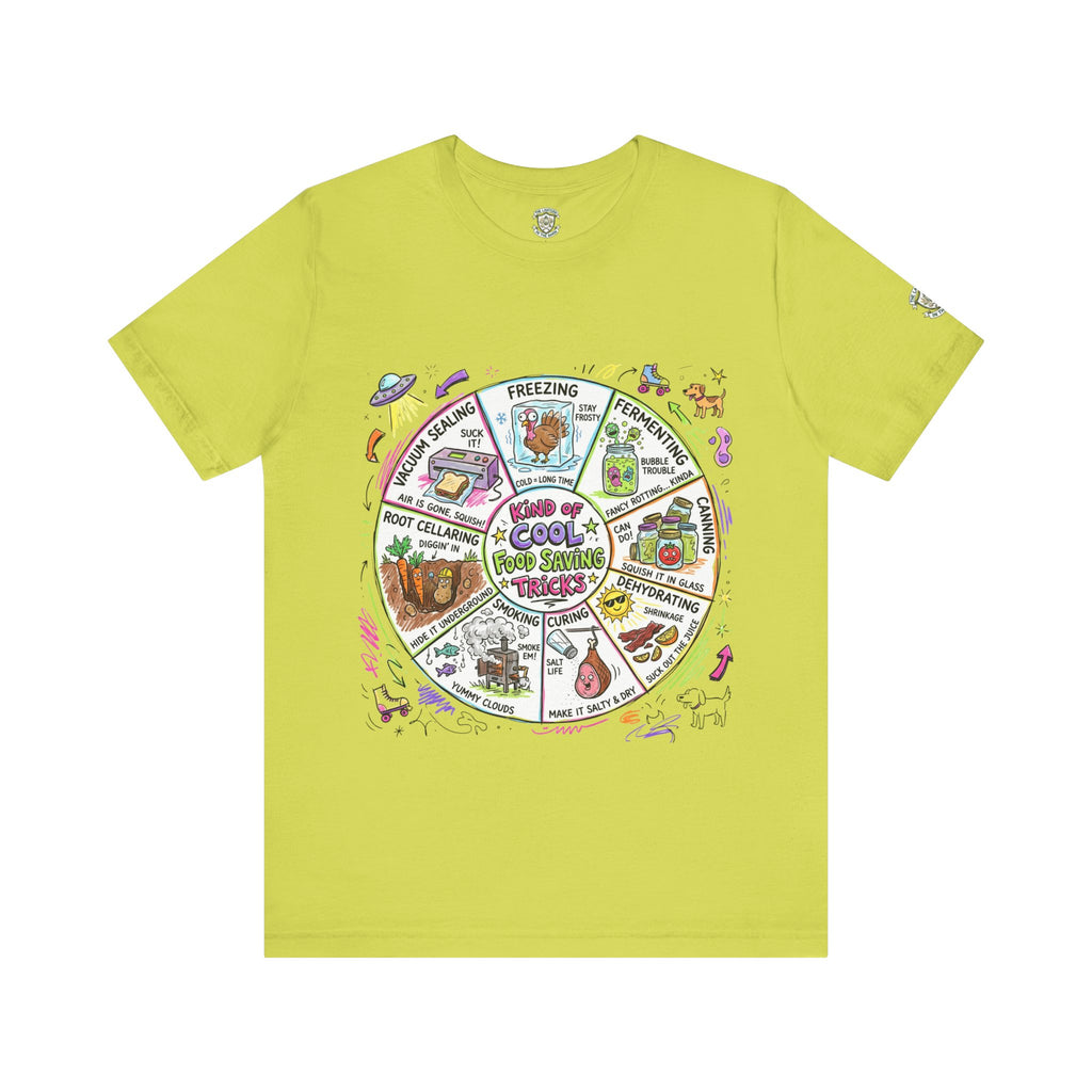 T-shirt astuces anti-gaspillage alimentaire