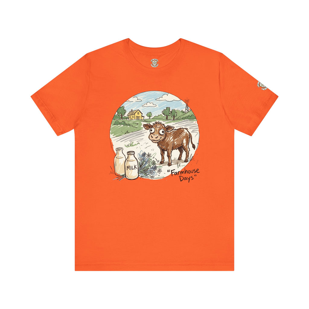 Farmhouse Days Cow T-Shirt