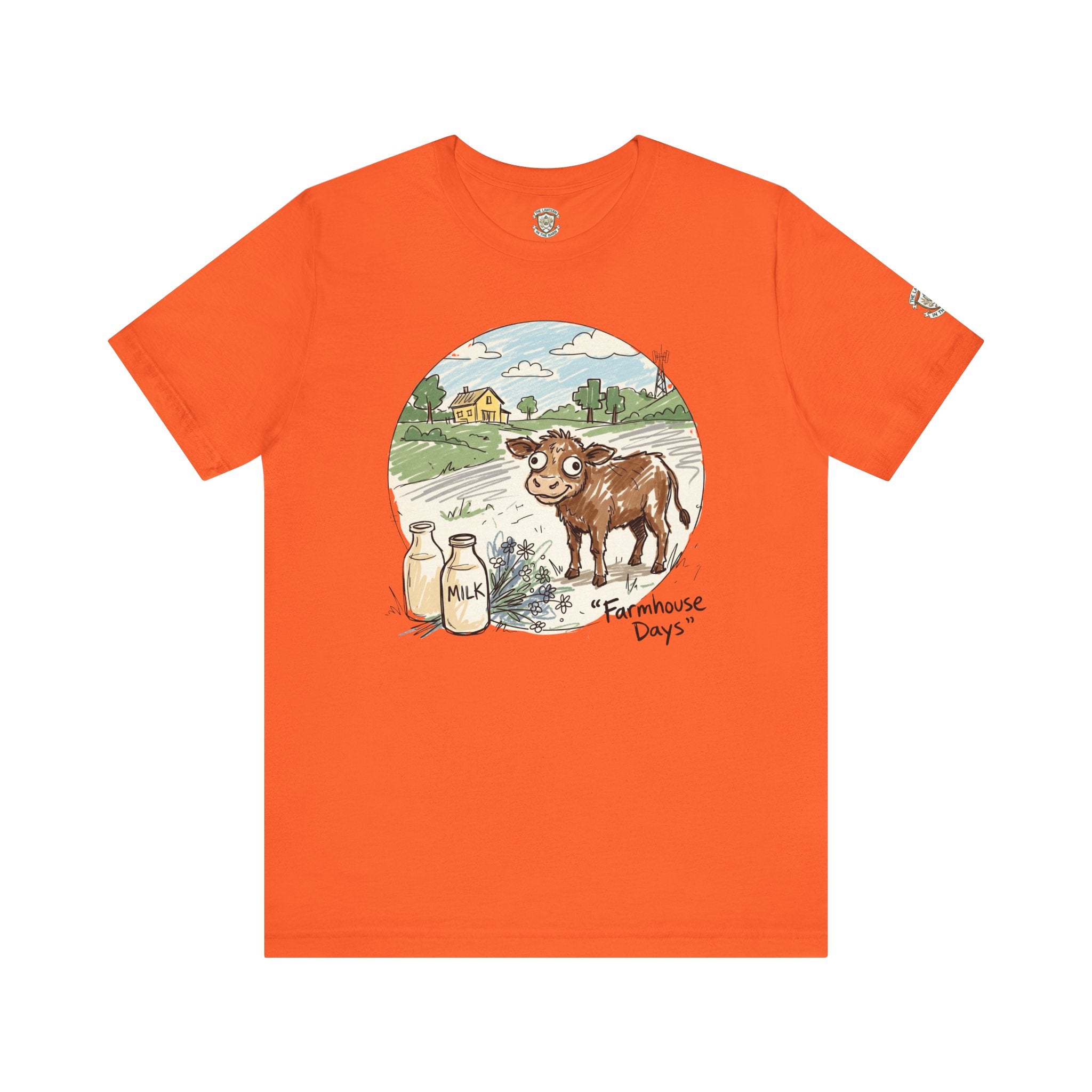 Farmhouse Days Cow T-Shirt