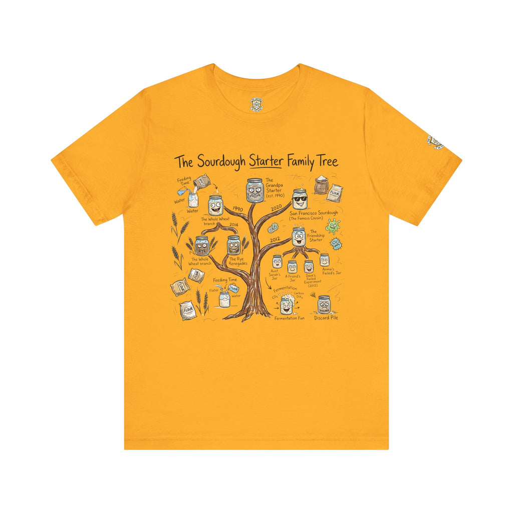 Sourdough Starter Family Tree T‑Shirt