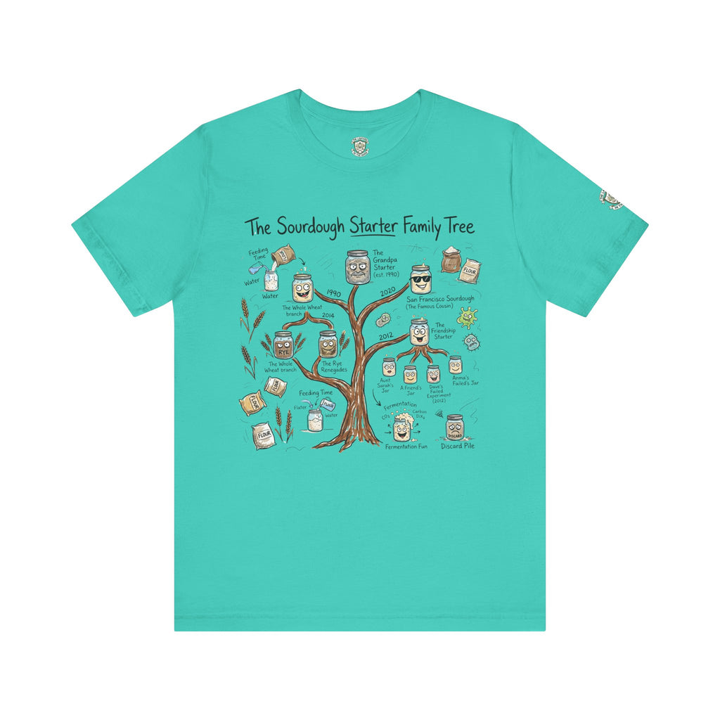 Sourdough Starter Family Tree T‑Shirt