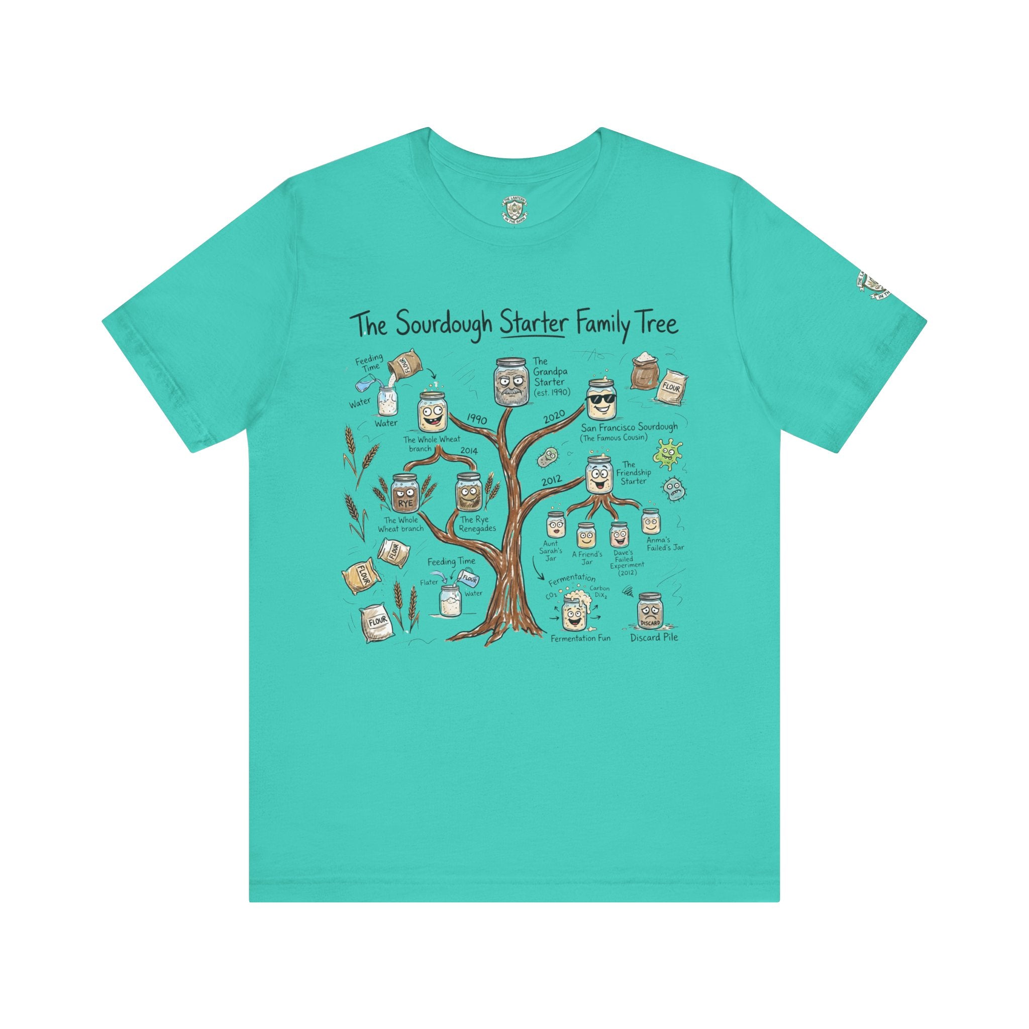 Sourdough Starter Family Tree T‑Shirt