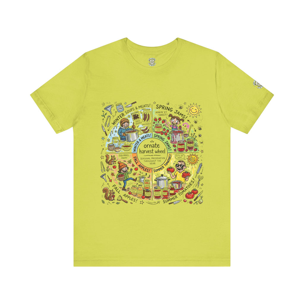 Ornate Harvest Wheel T-Shirt
