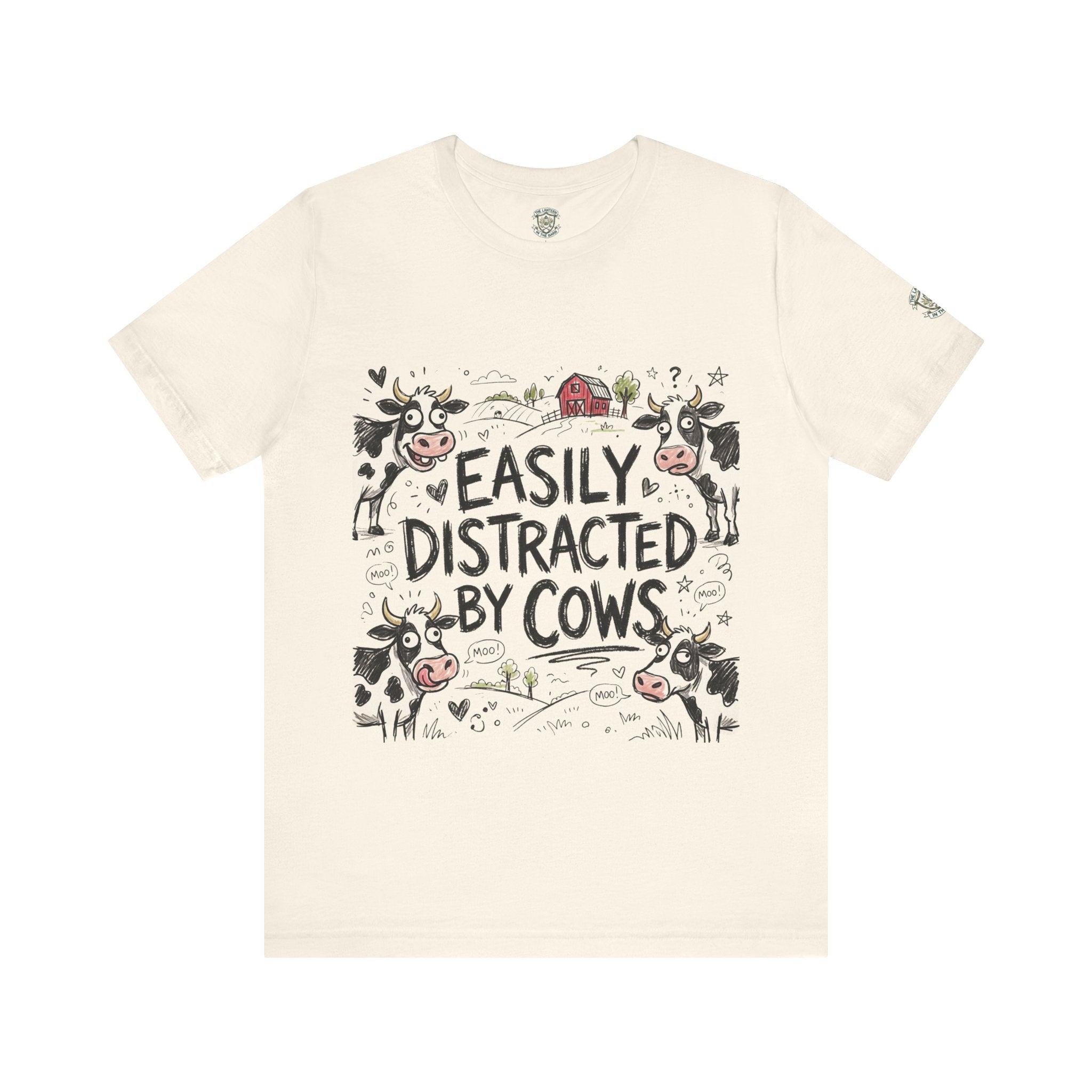 Easily Distracted by Cows T‑Shirt