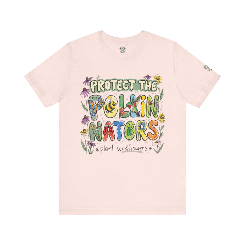 Protect The Pollinators Plant Wildflowers Environmental T‑Shirt