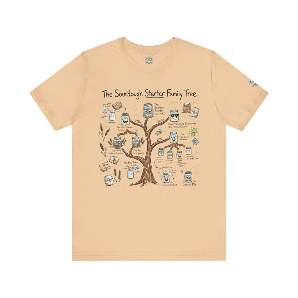 Sourdough Starter Family Tree T‑Shirt