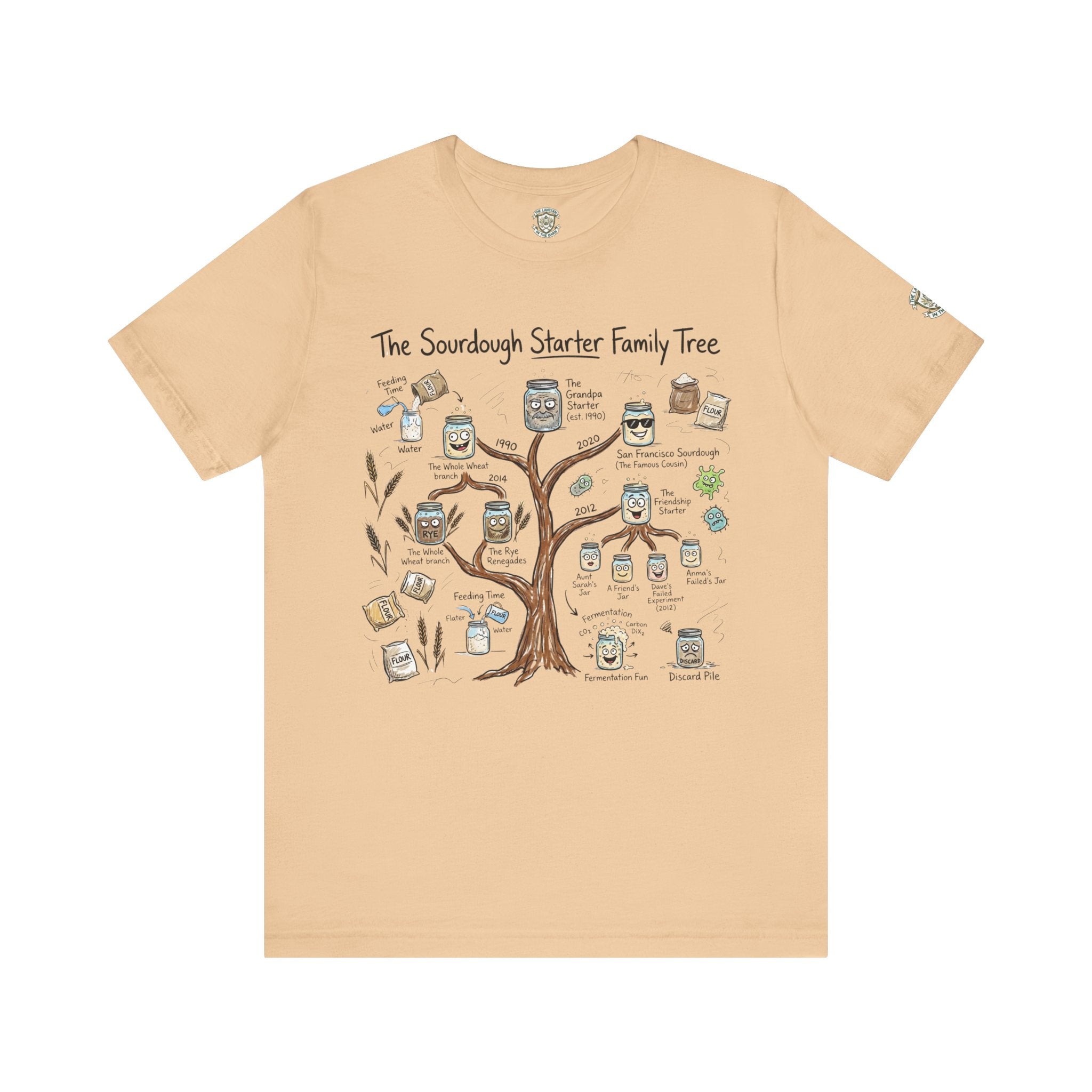 Sourdough Starter Family Tree T‑Shirt