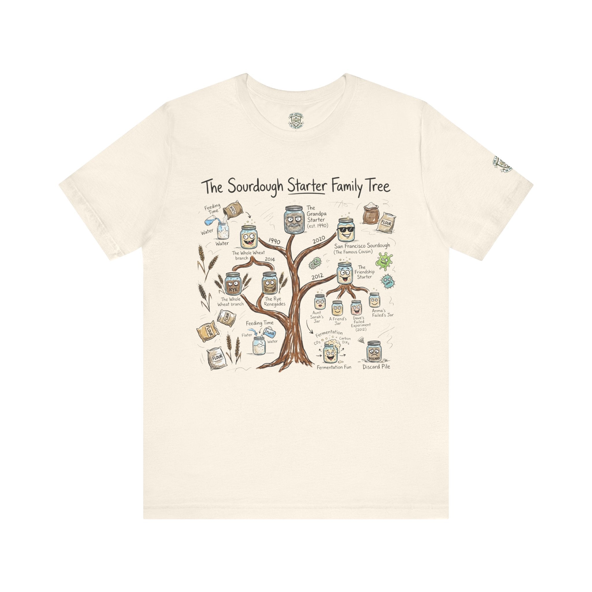 Sourdough Starter Family Tree T‑Shirt