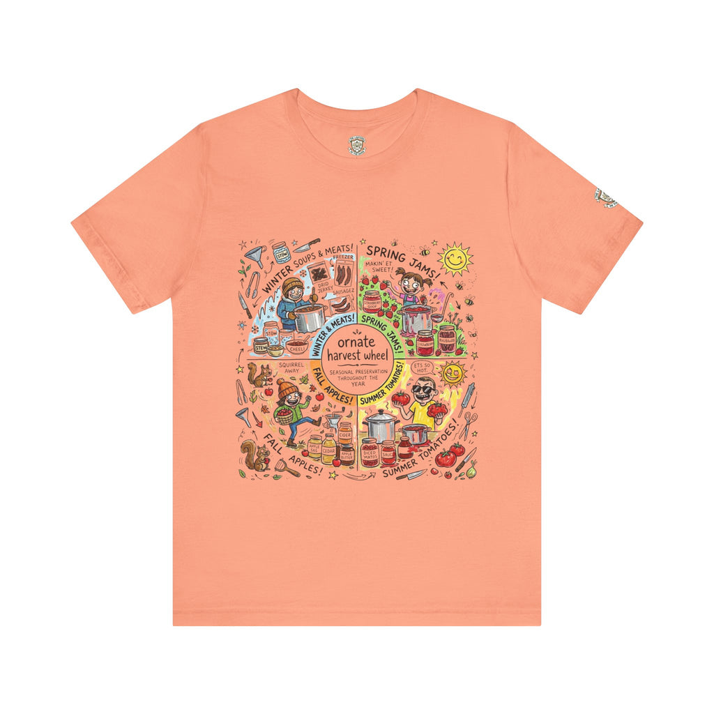 Ornate Harvest Wheel T-Shirt
