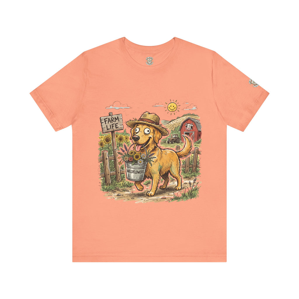 Happy Golden Retriever T-Shirt