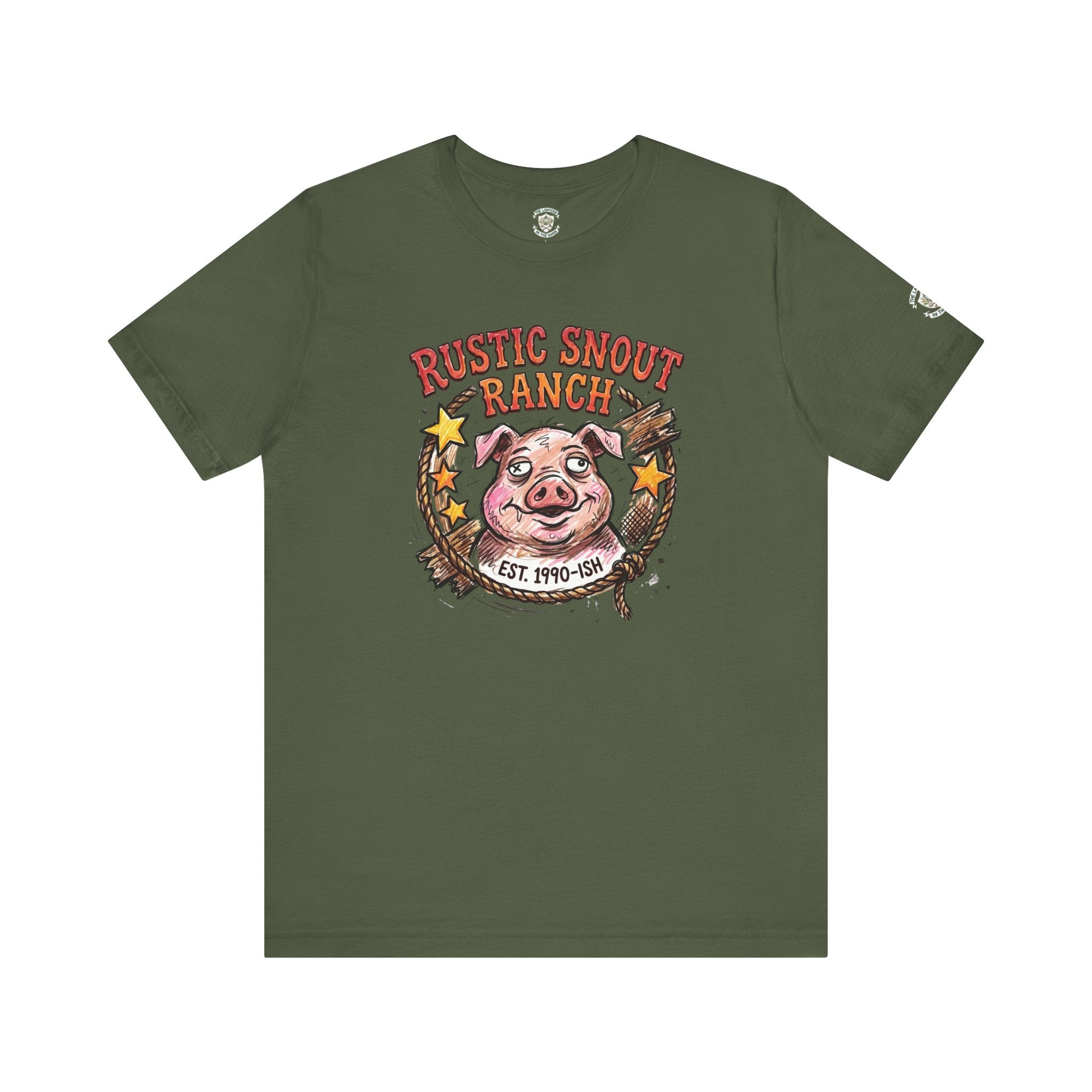 Rustic Snout Ranch Pig T-Shirt