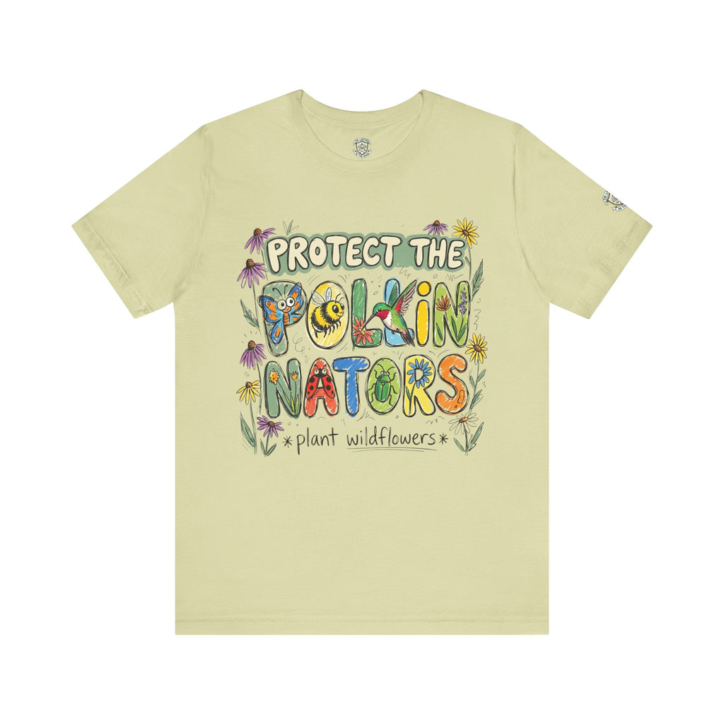 Protect The Pollinators Plant Wildflowers Environmental T‑Shirt