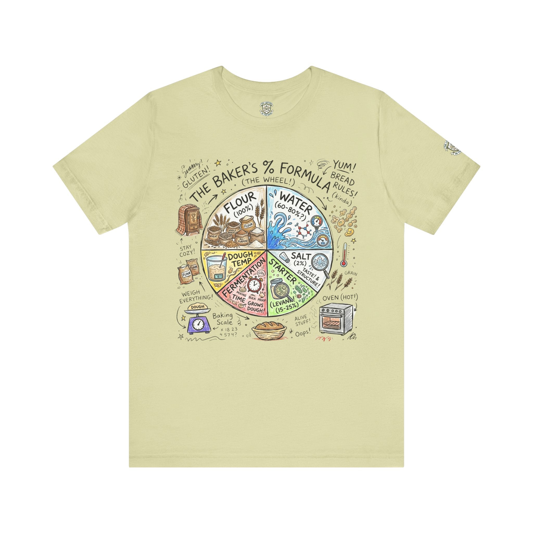 Bread Baking Formula T‑Shirt
