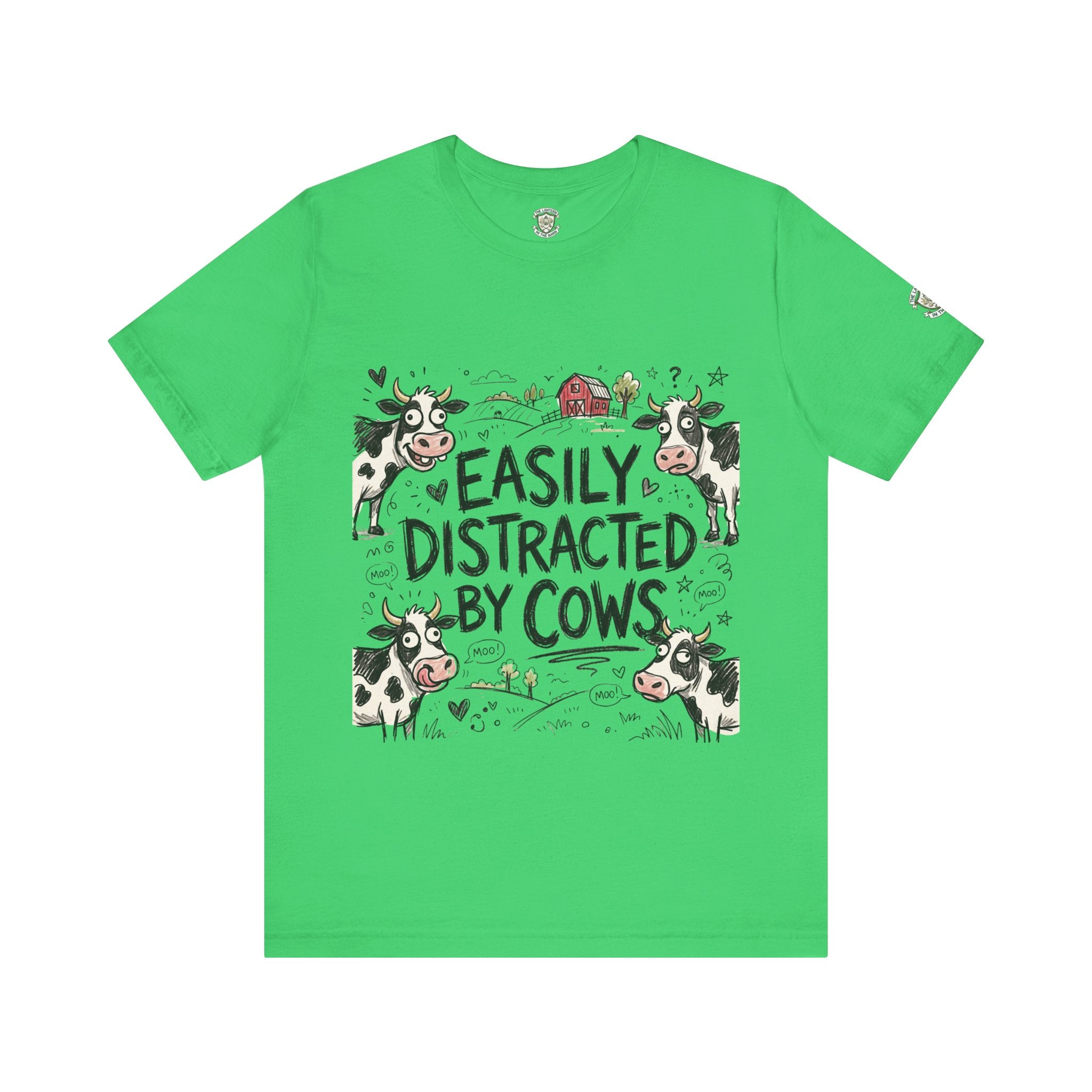 Easily Distracted by Cows T‑Shirt