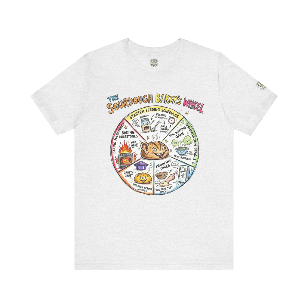 Sourdough Baker's Wheel T-Shirt