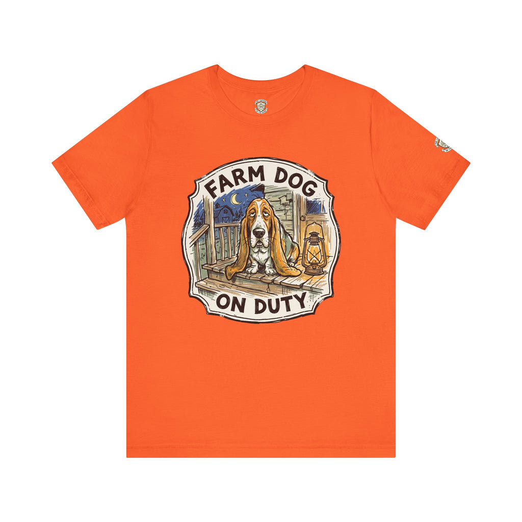 Farm Dog On Duty T-Shirt