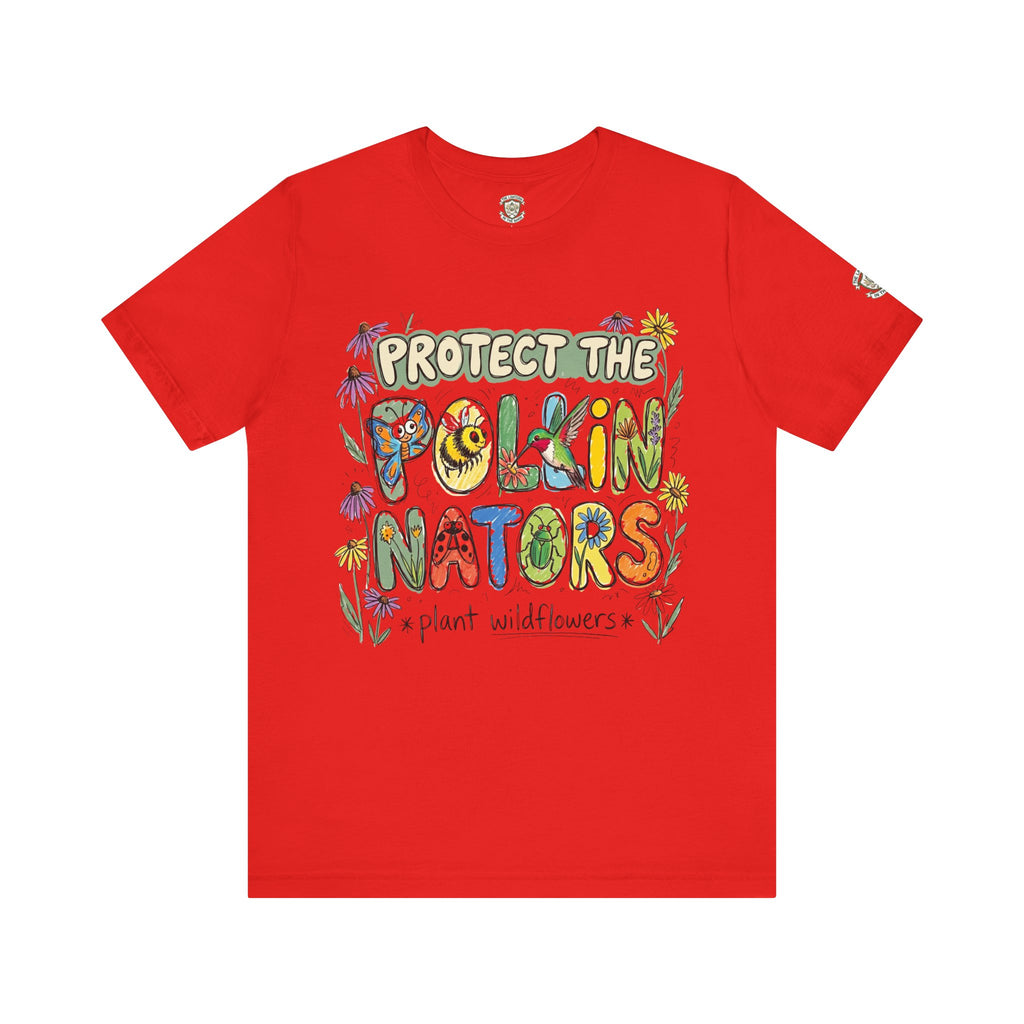 Protect The Pollinators Plant Wildflowers Environmental T‑Shirt