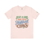 Just A Girl Who Loves Highland Cows T-Shirt