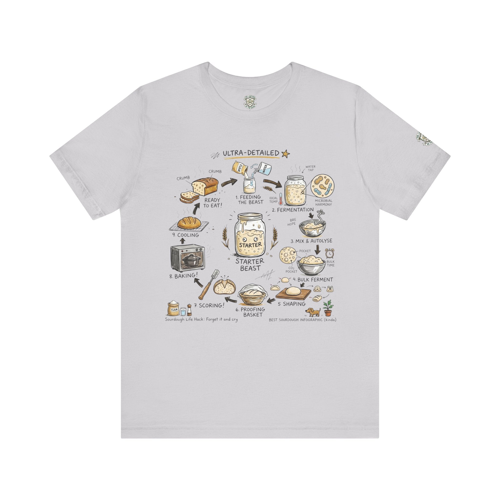 Sourdough Starter Guide T-Shirt