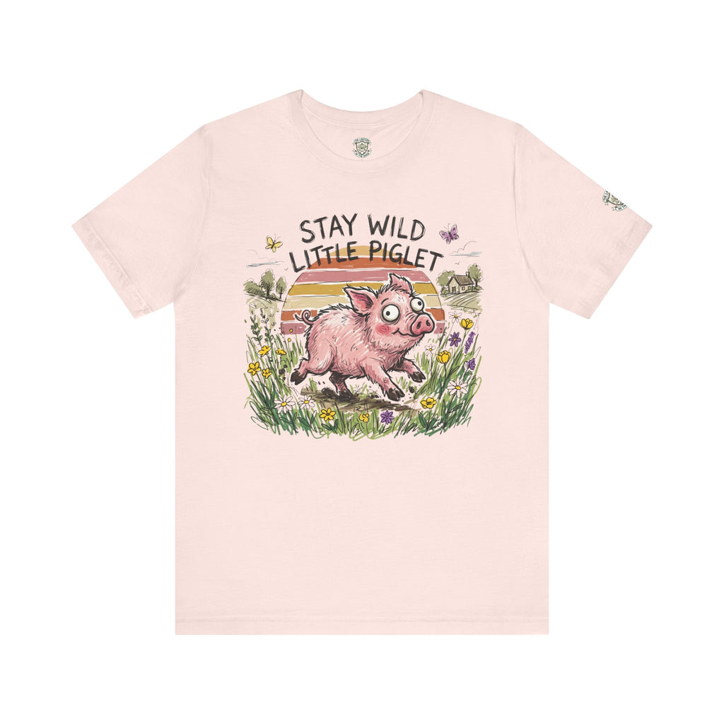 Stay Wild Little Piglet T‑Shirt