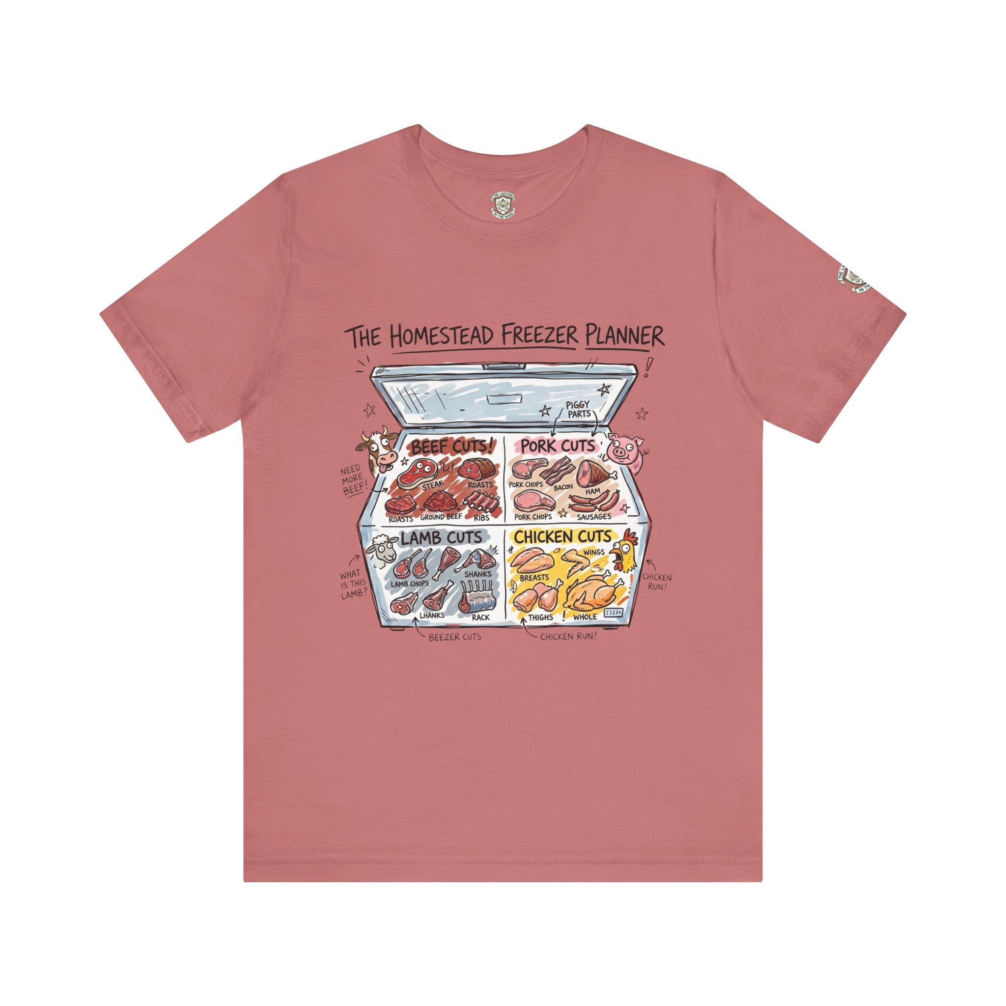 Homestead Freezer Planner T-Shirt