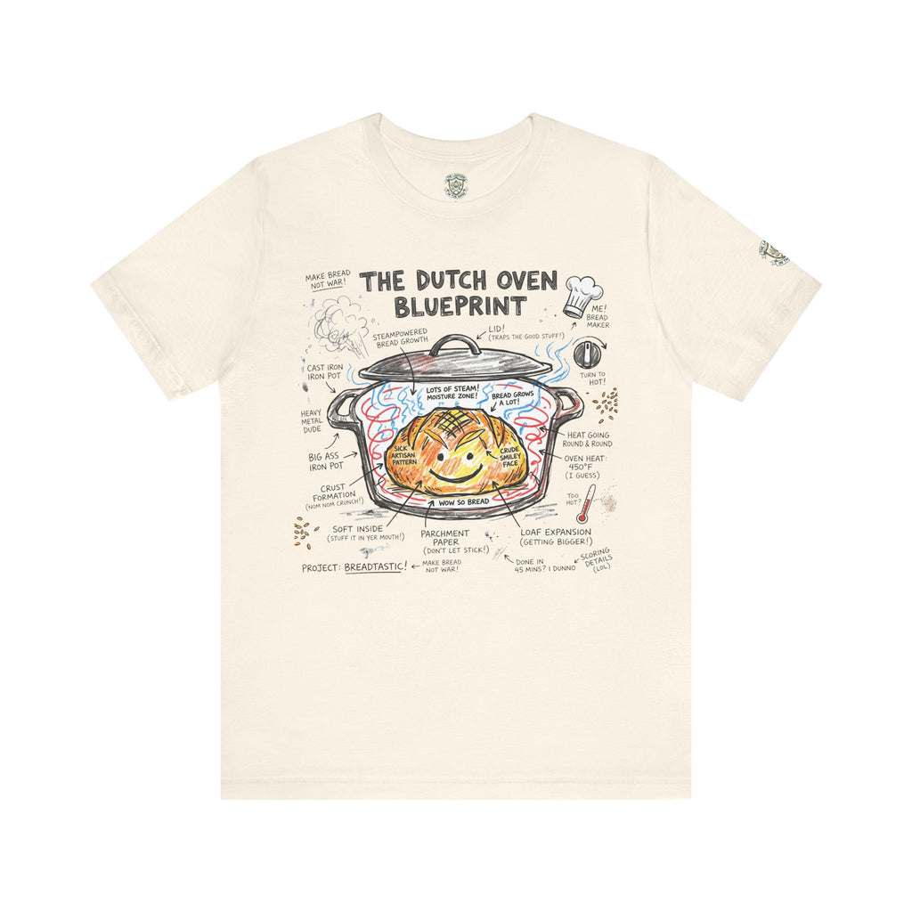 Dutch Oven Blueprint T‑Shirt