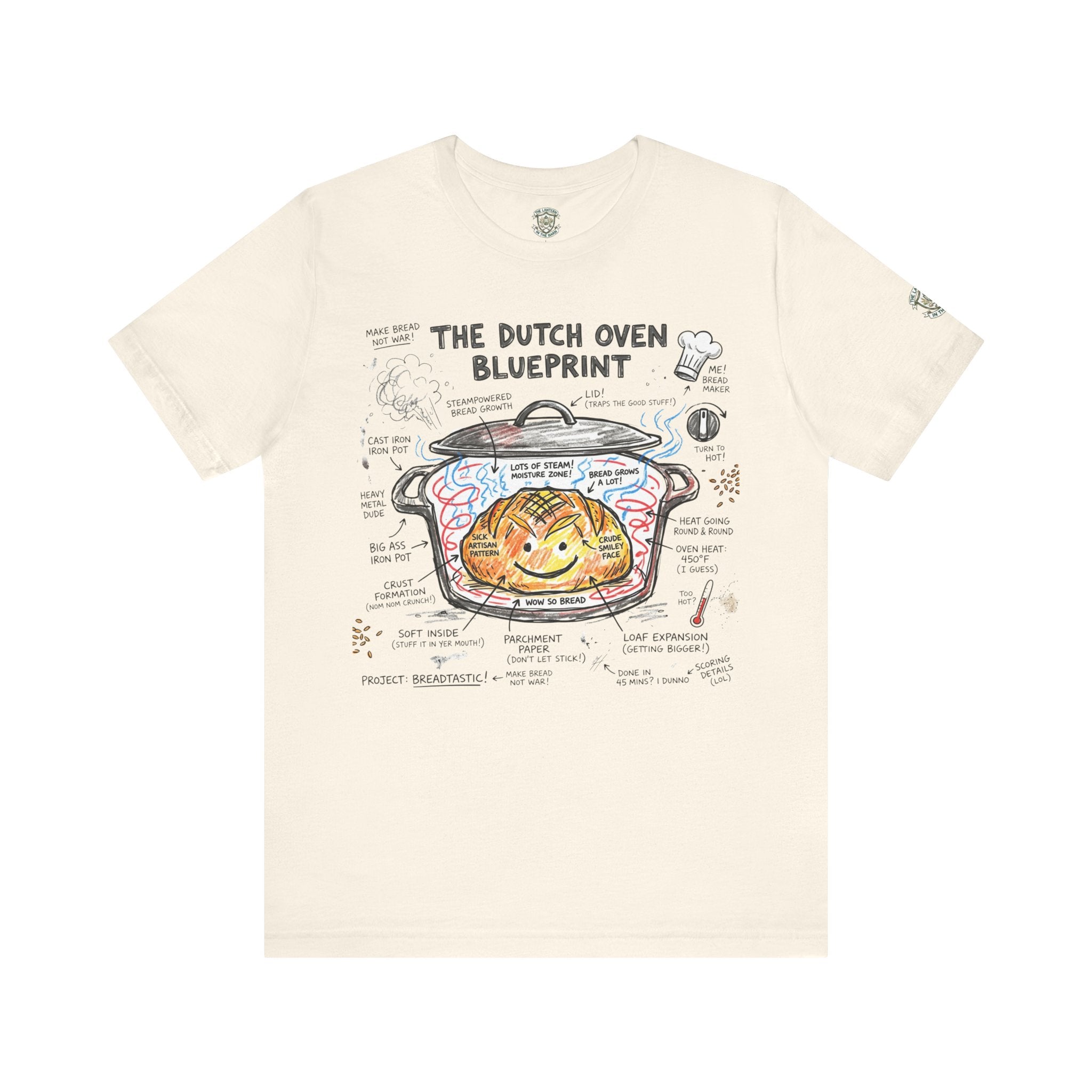 Dutch Oven Blueprint T‑Shirt