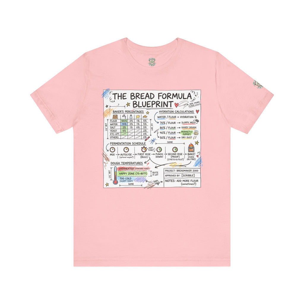 Bread Formula Blueprint T-Shirt