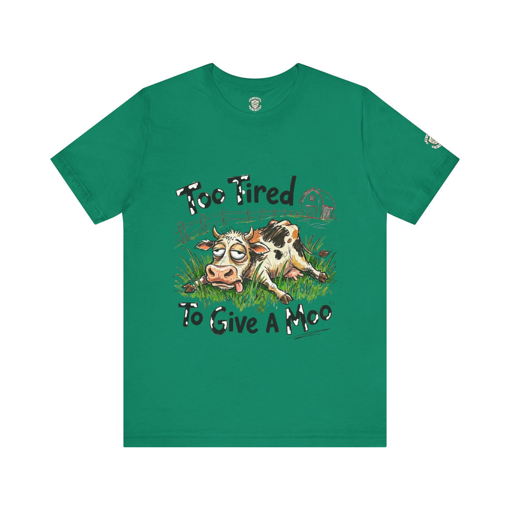 Camiseta "Demasiado Cansado Para Importarme"
