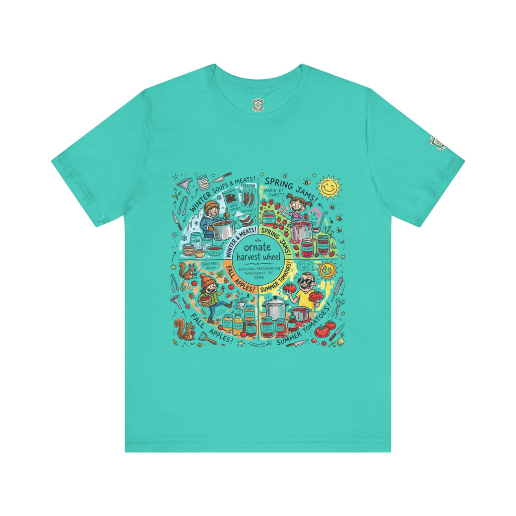 Ornate Harvest Wheel T-Shirt