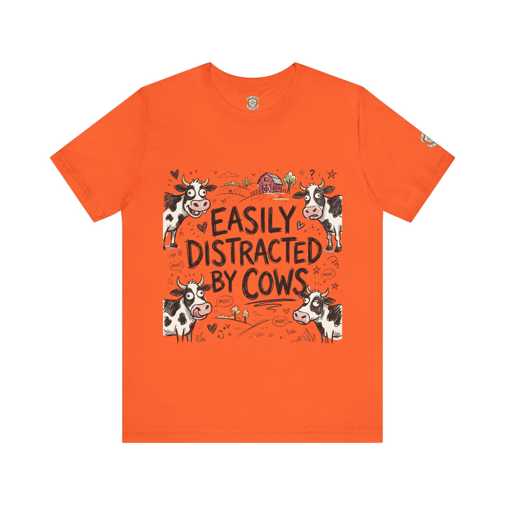 Easily Distracted by Cows T‑Shirt