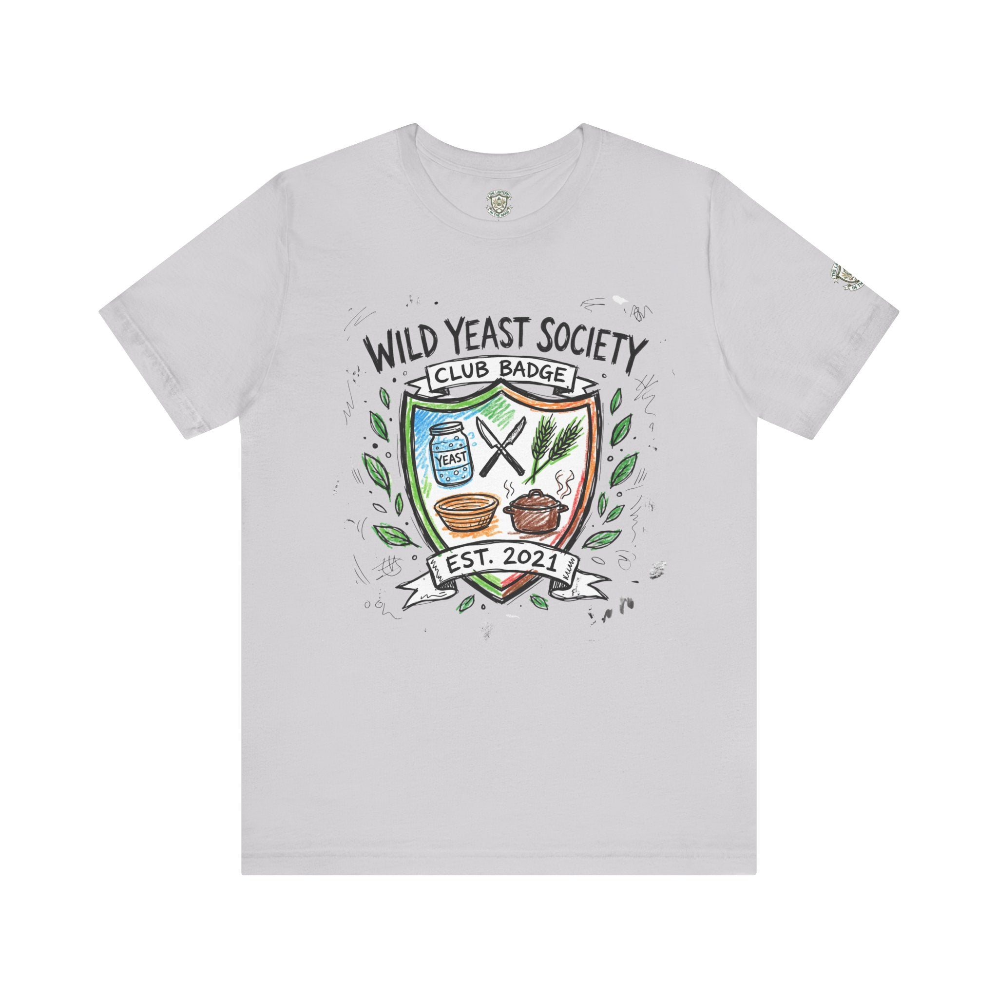Wild Yeast Society Club Badge T-Shirt