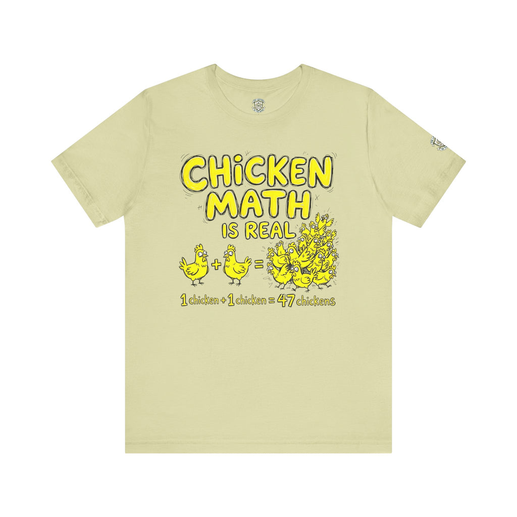 Chicken Math Is Real T‑Shirt