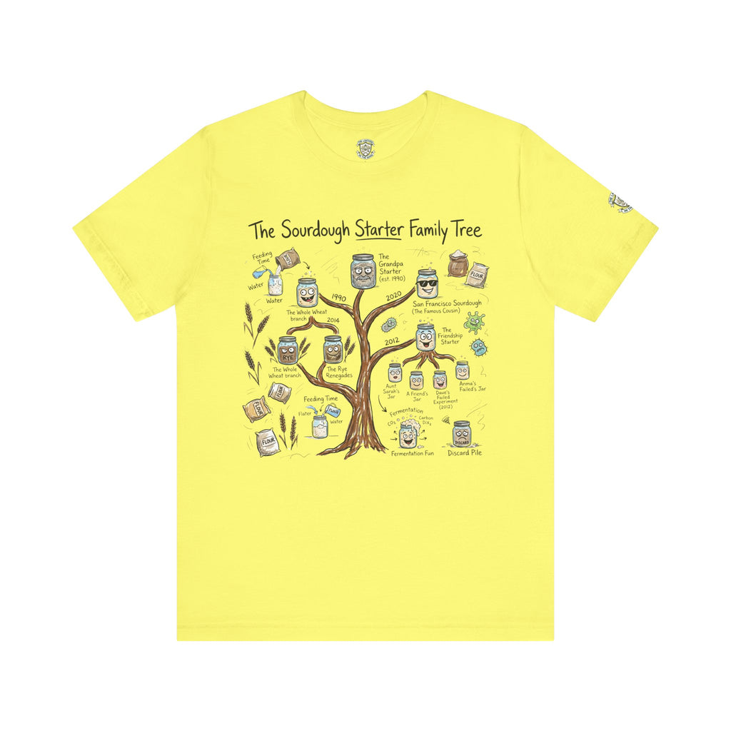 Sourdough Starter Family Tree T‑Shirt