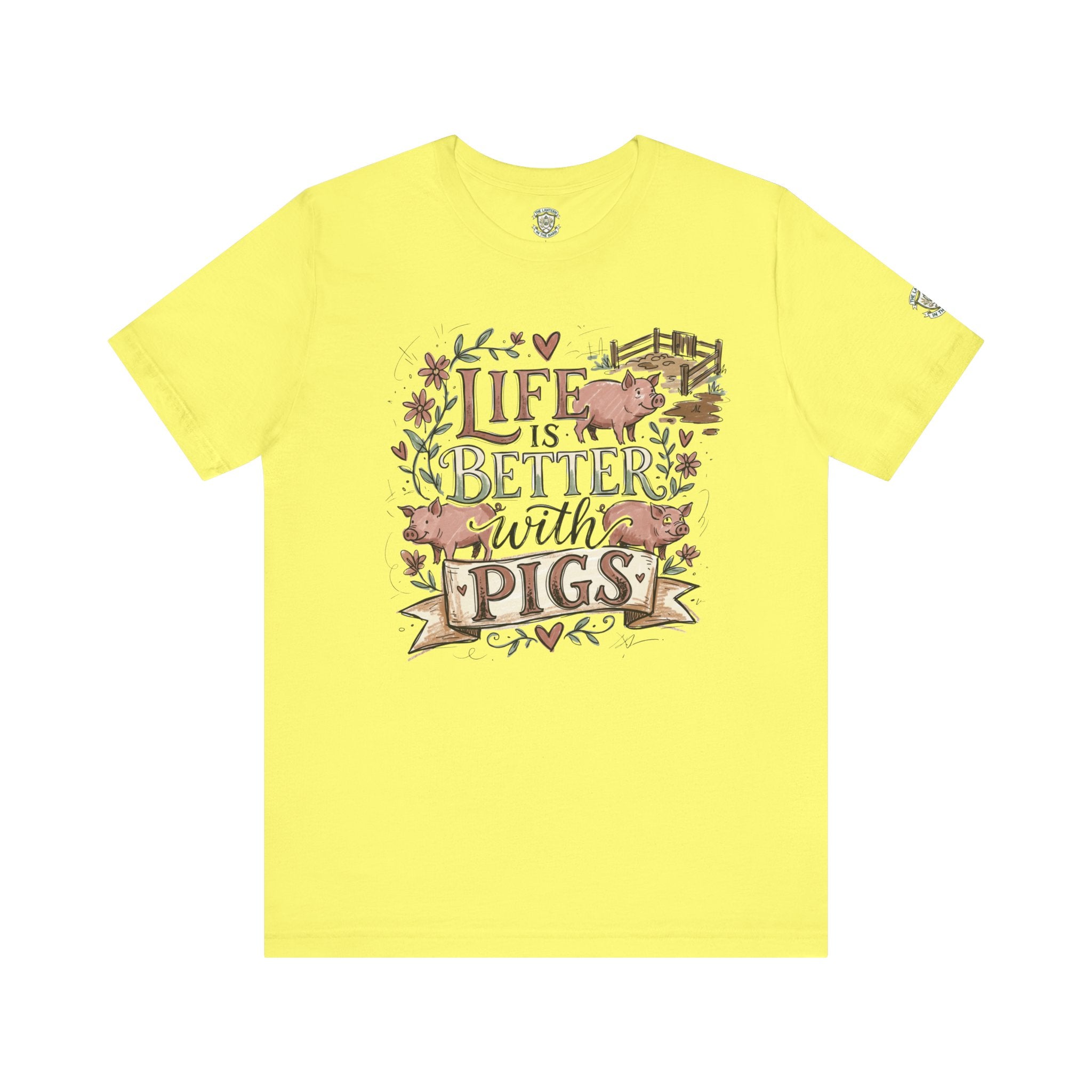Life Is Better With Pigs T-Shirt