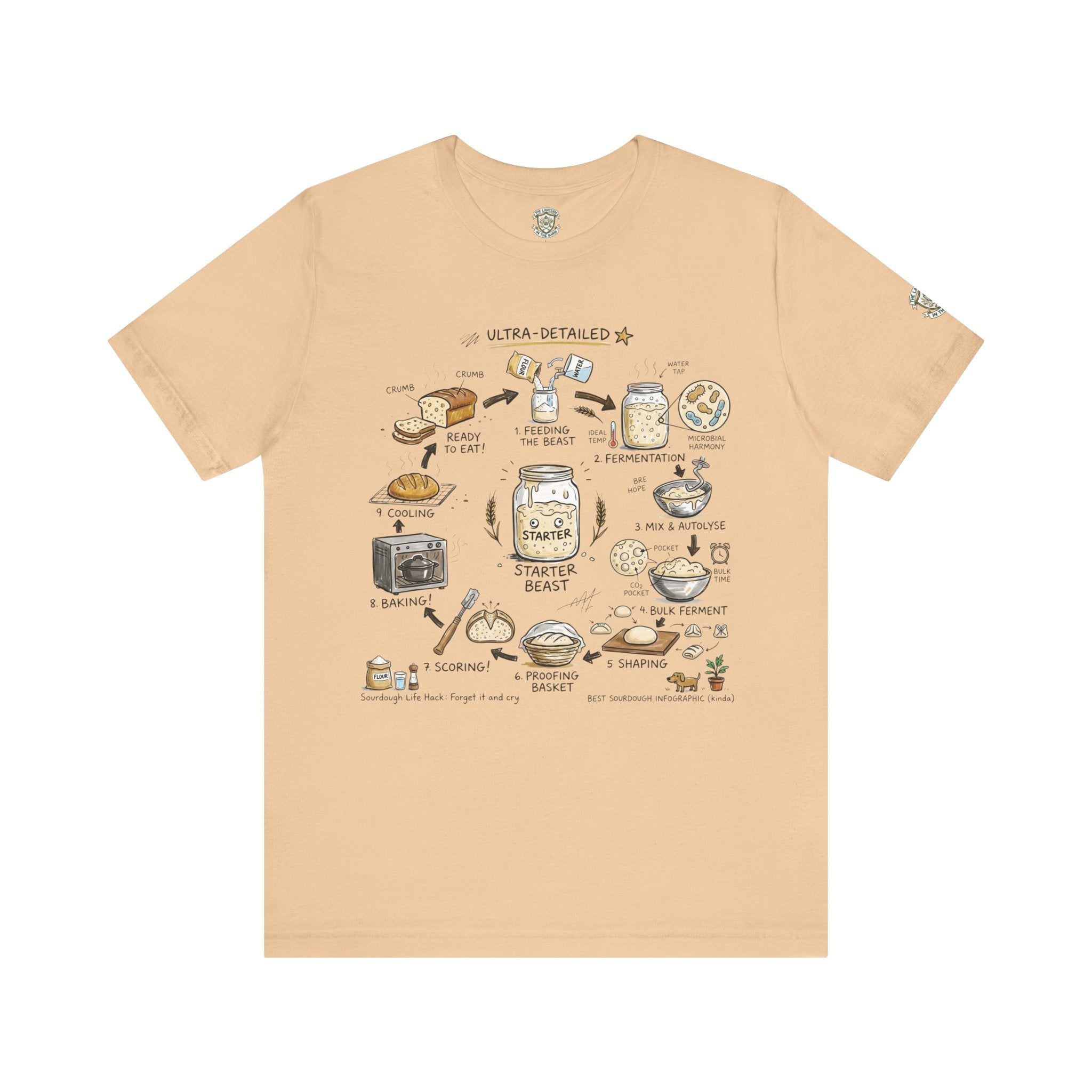 Sourdough Starter Guide T-Shirt