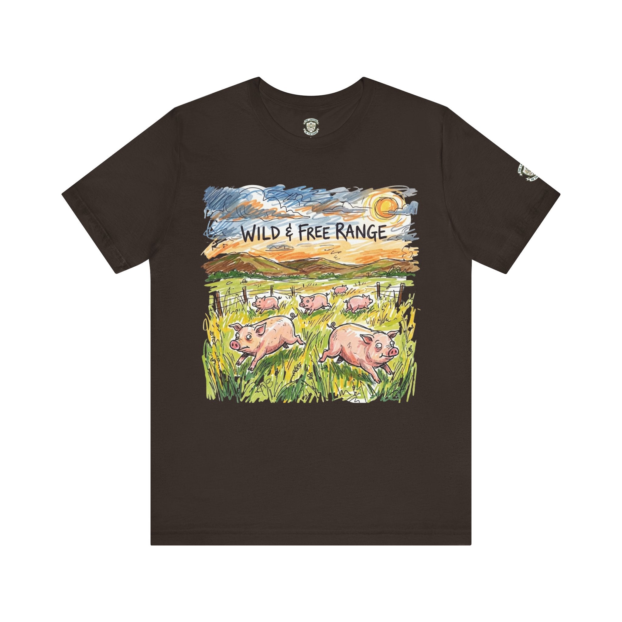 Wild & Free Range Pig T-Shirt
