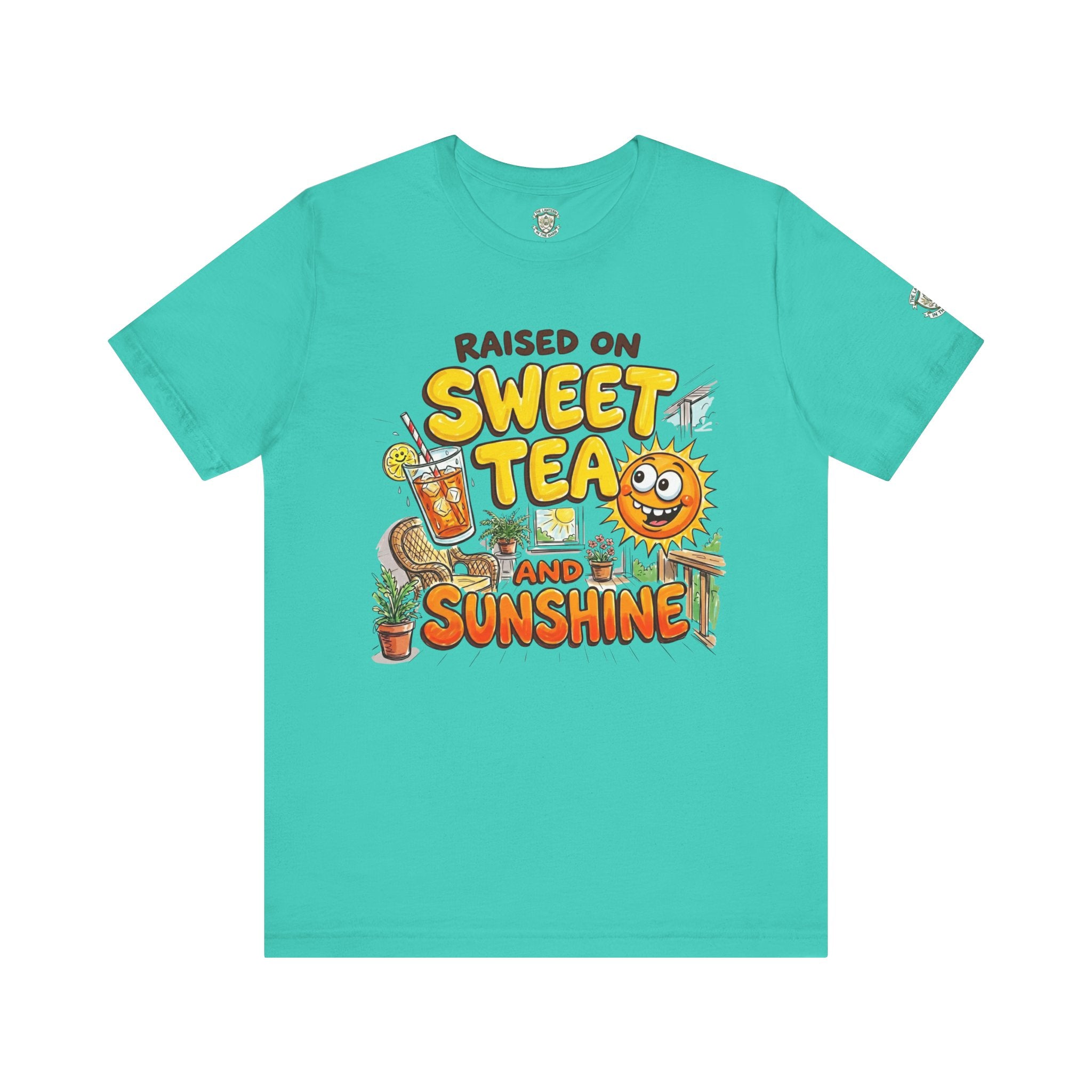 Raised on Sweet Tea and Sunshine T-Shirt — Southern Vibes Summer Tee