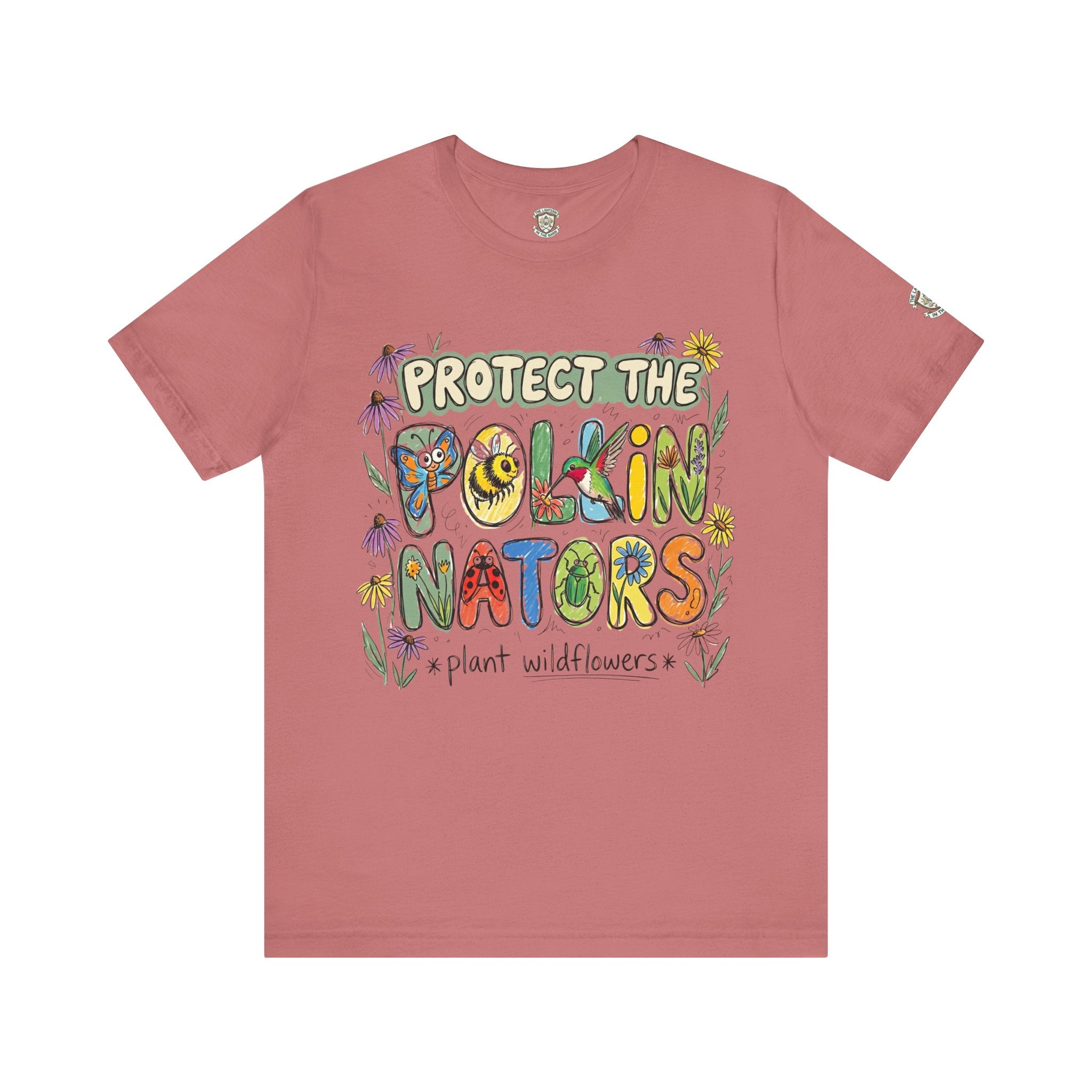 Protect The Pollinators Plant Wildflowers Environmental T‑Shirt