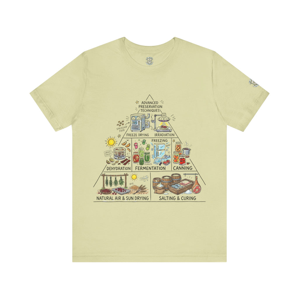 The Food Preservation Pyramid T-Shirt