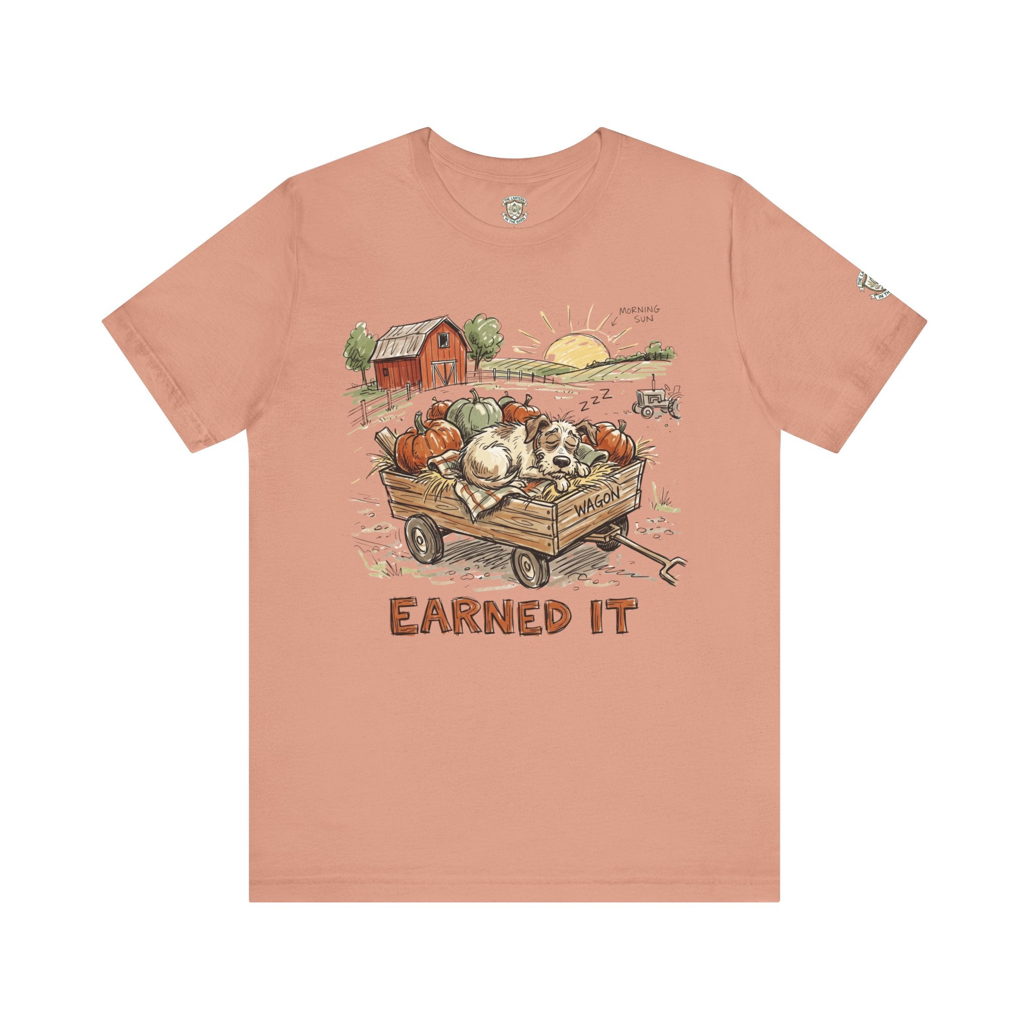 Sleepy Farm Dog T-Shirt