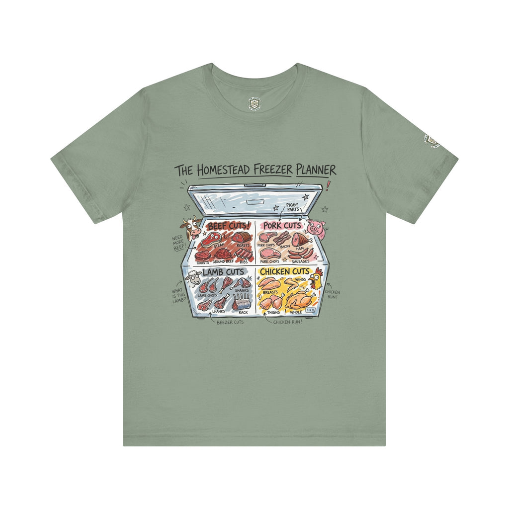 Homestead Freezer Planner T-Shirt