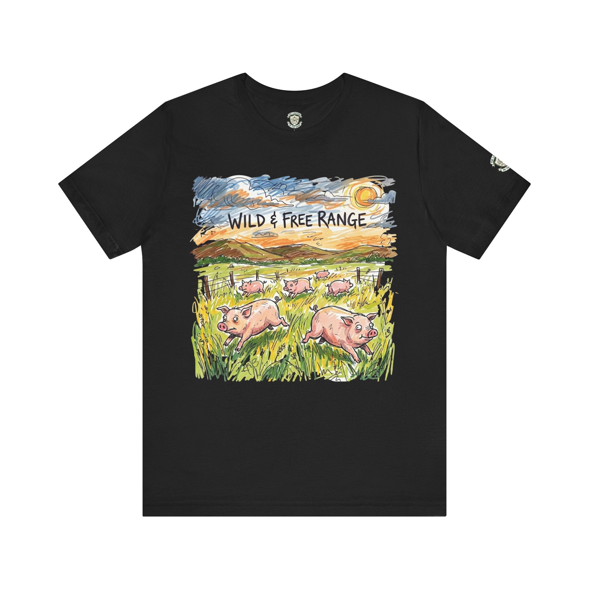 Wild & Free Range Pig T-Shirt