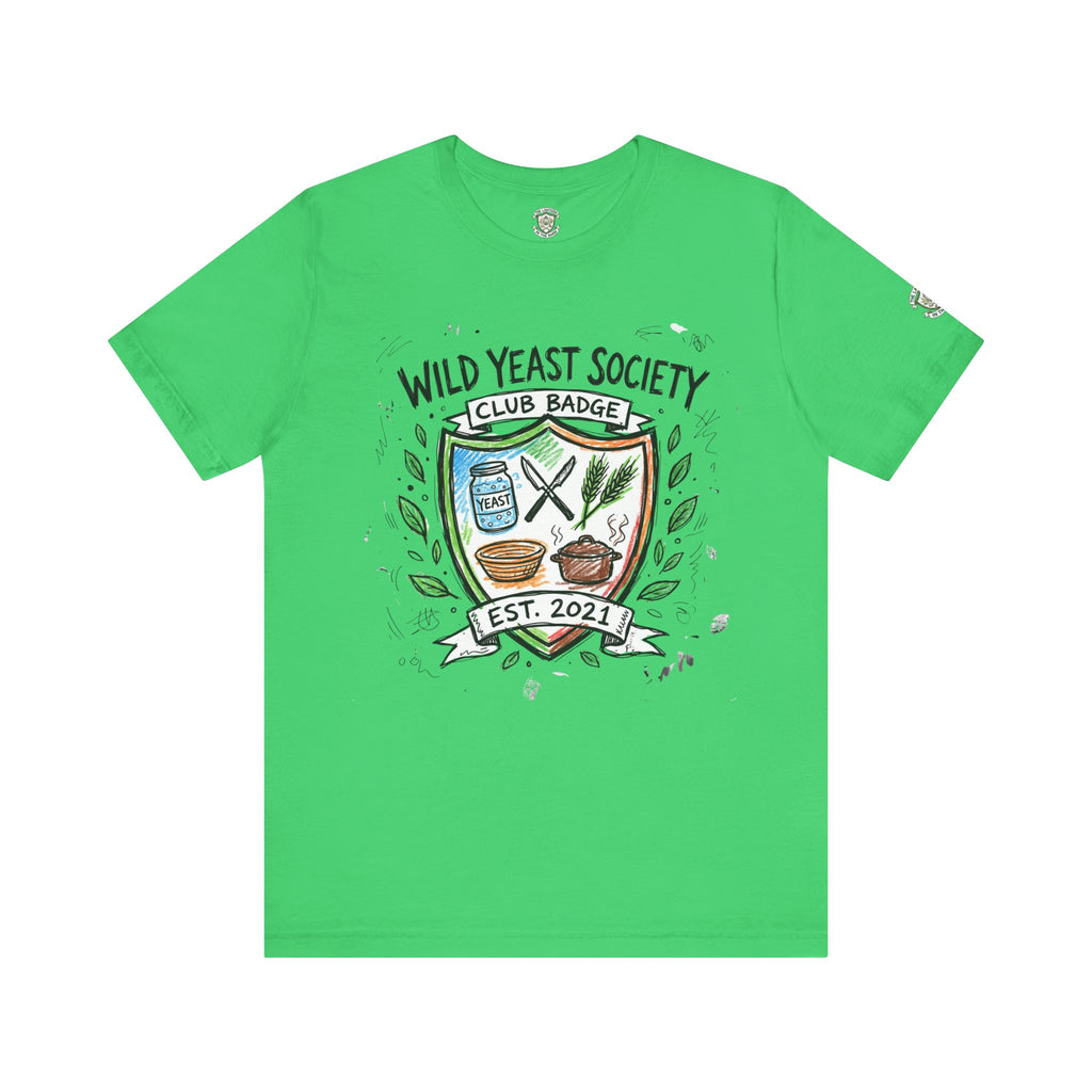 Wild Yeast Society Club Badge T-Shirt