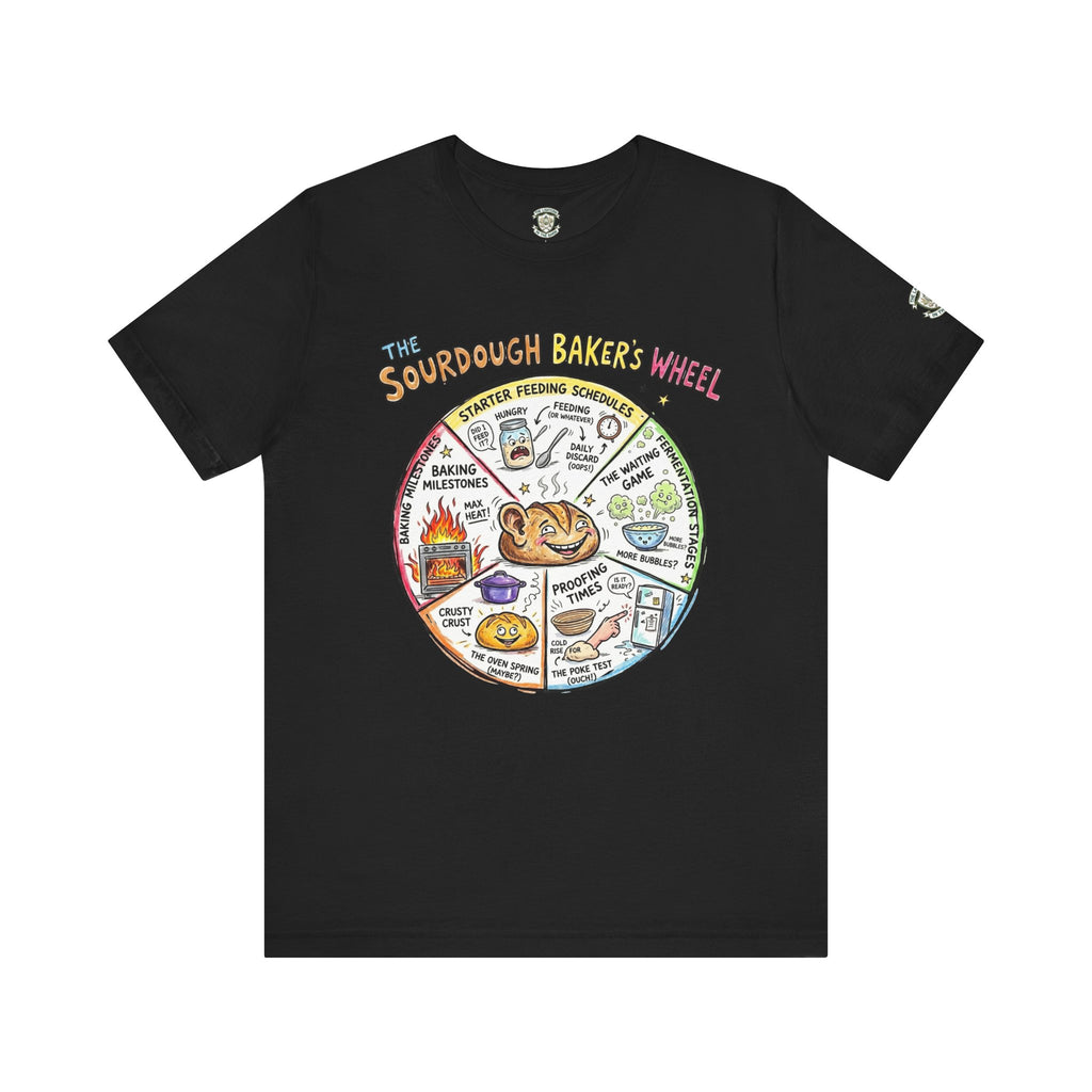 Sourdough Baker's Wheel T-Shirt