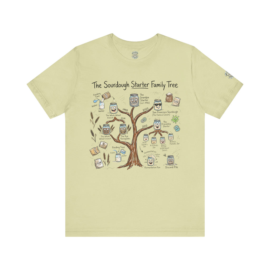 Sourdough Starter Family Tree T‑Shirt