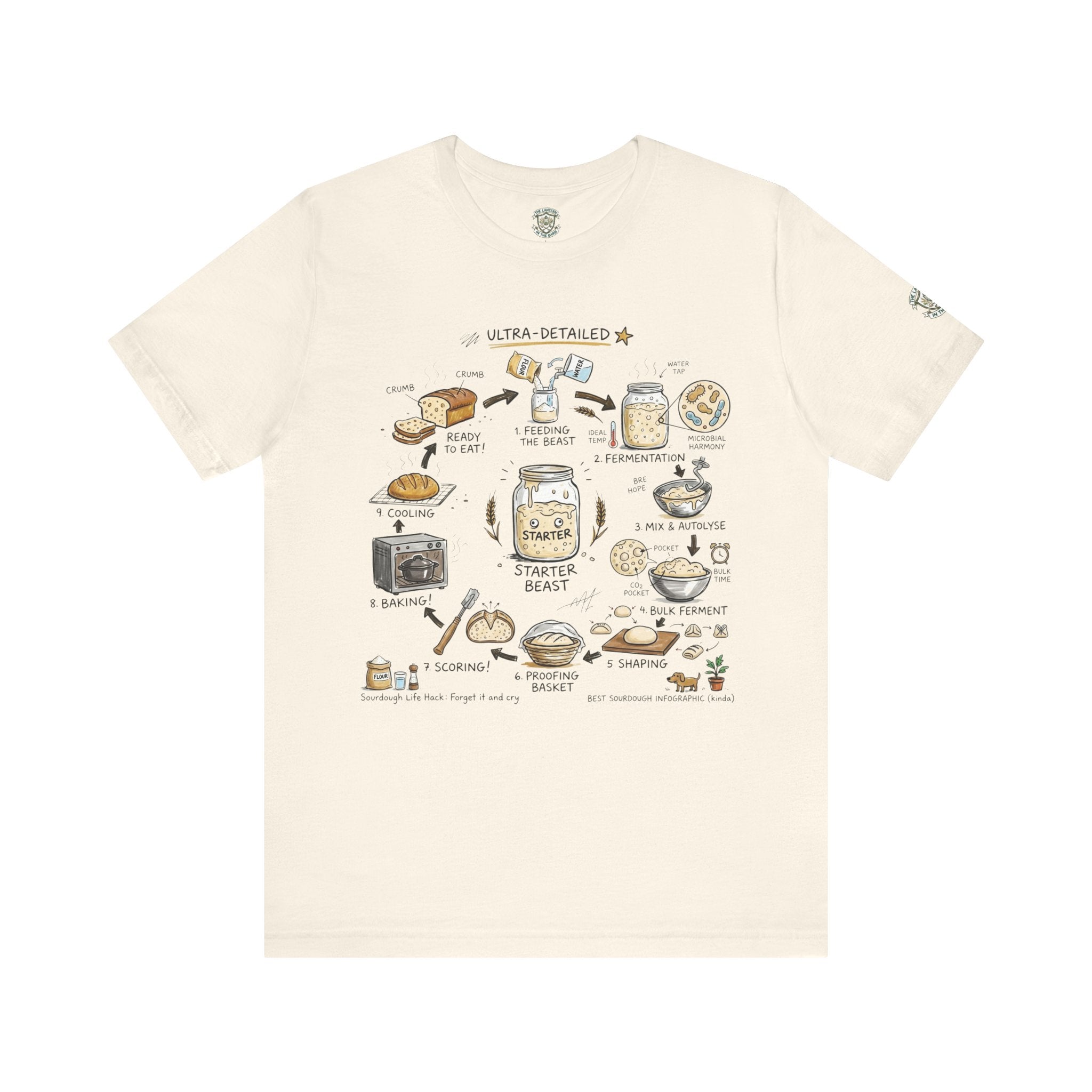 Sourdough Starter Guide T-Shirt