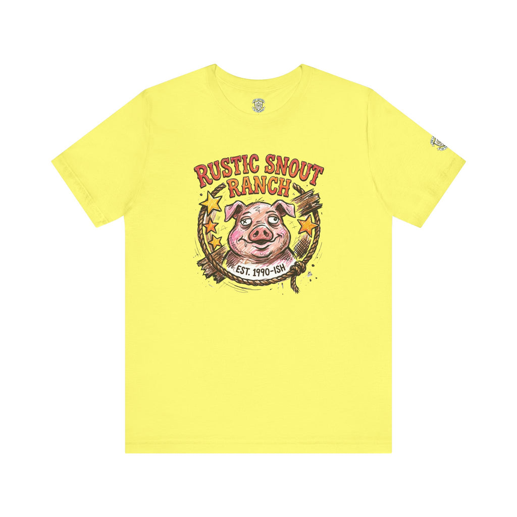 Rustic Snout Ranch Pig T-Shirt