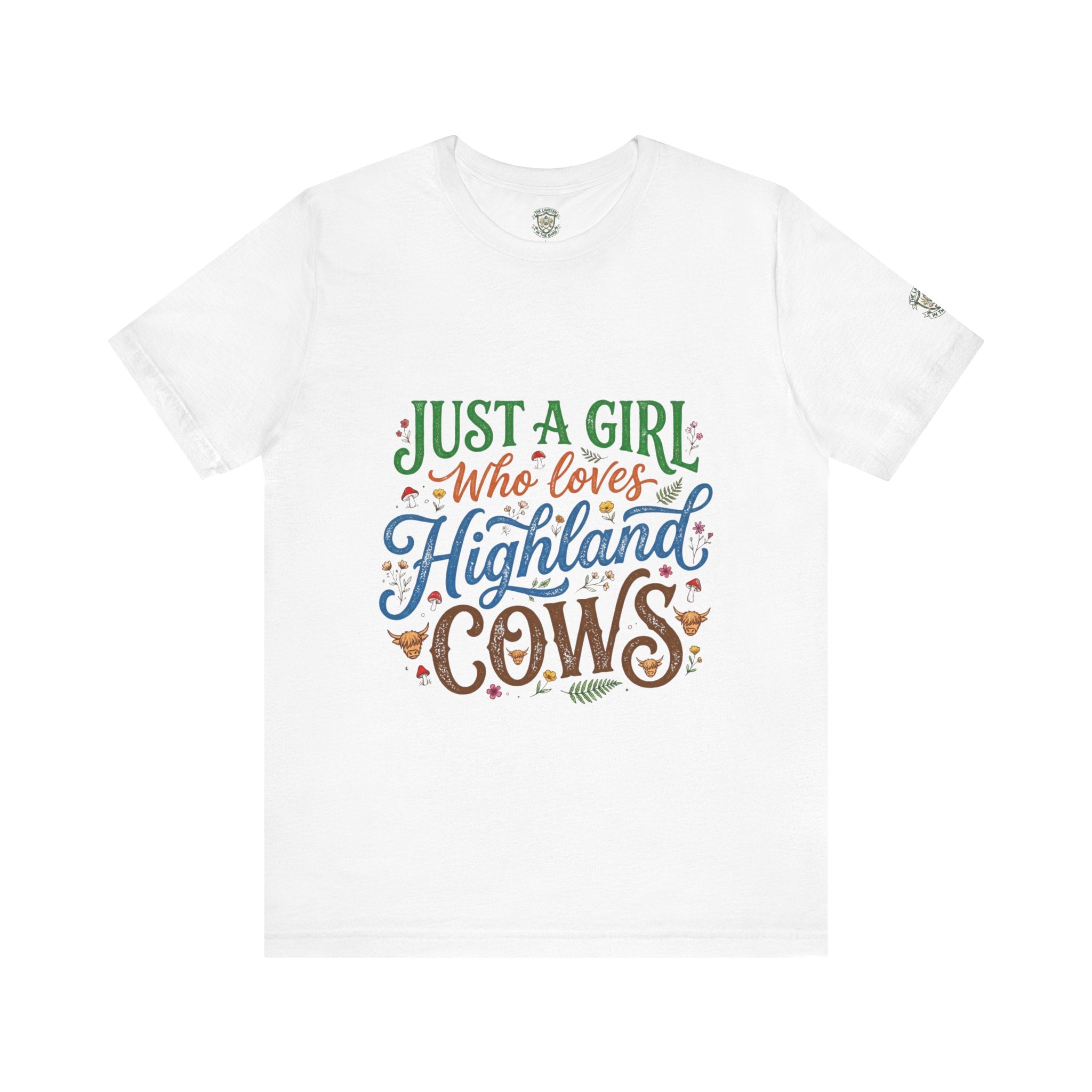 Just A Girl Who Loves Highland Cows T-Shirt