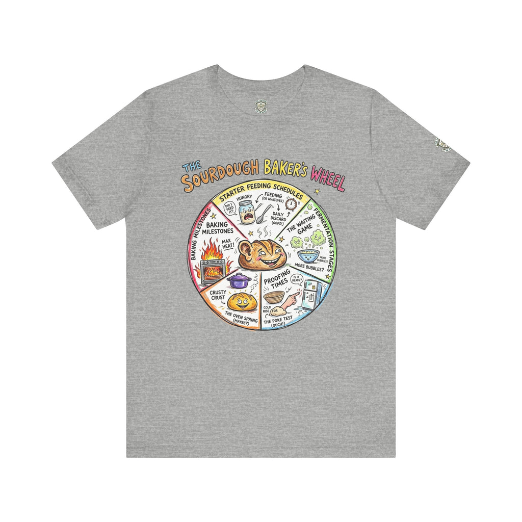 Sourdough Baker's Wheel T-Shirt
